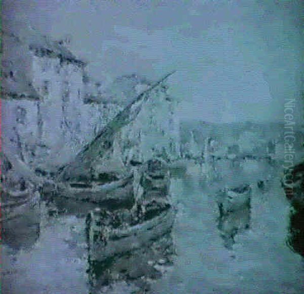 Blue Fishing Nets - view 1