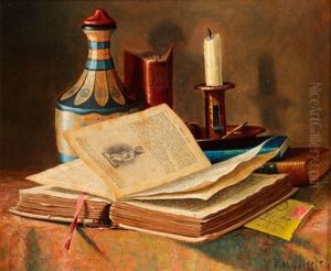 A Trompe L'oeil Still Life by Edward N. Griffith