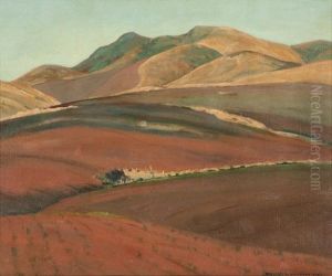 Barley Fields, Irvine Ranch by William Alexander Griffith