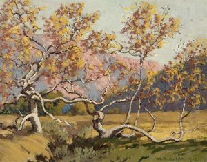 Old Sycamore In Laguna Canyon by William Alexander Griffith