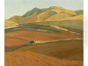 Barley Fields, Irvine Ranch by William Alexander Griffith