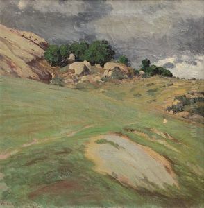 Coming Storm (santa Ana, California) by William Alexander Griffith