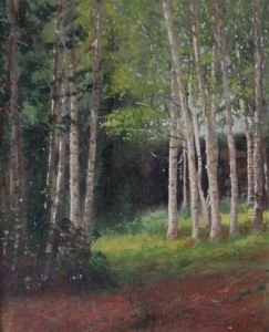 Forest Landscape by William Alexander Griffith