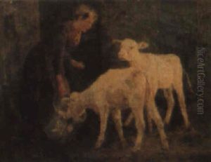 Feeding The Calves
