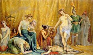 Scena Della Roma Antica by Giovanni Grifo