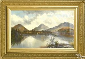 Landscape With Figures On A Lake