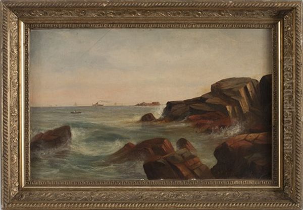 New England Coastal Scene - view 1