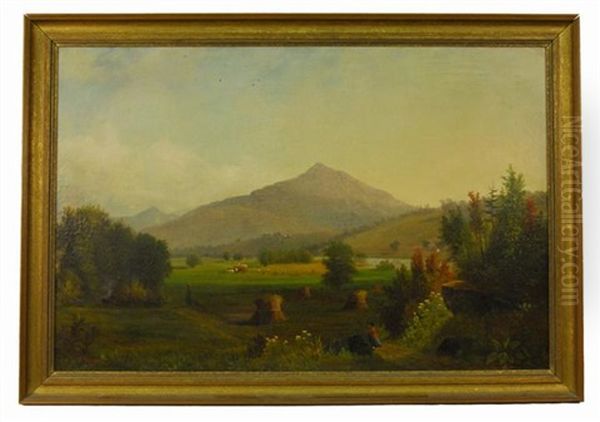 Mount Mansfield From Cambridge, Vermont - view 1