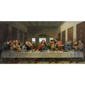 Das Letzte Abendmahl (nach Leonardo Da Vinci) by Giovanni Grignaschi