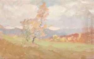 Landscape From Doftanei Valley by Nicolae Grigorescu
