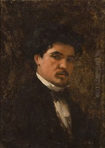 A Portrait Of The Painter Petru Verussi