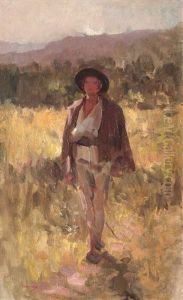 Shepherd Girl by Nicolae Grigorescu