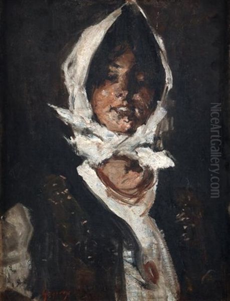 Jeune Paysanne Roumaine - view 1