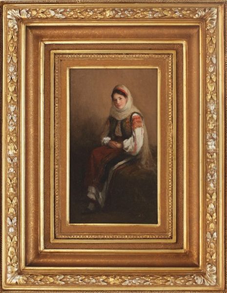 Peasant Girl From Muscel - view 1