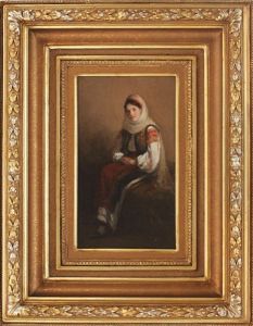 Peasant Girl From Muscel by Nicolae Grigorescu