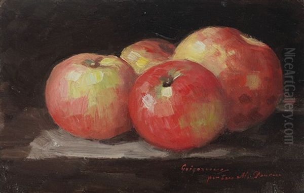 Still Life With Red Apples - view 1