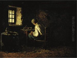 The Cobbler by Antoine Jean Bail