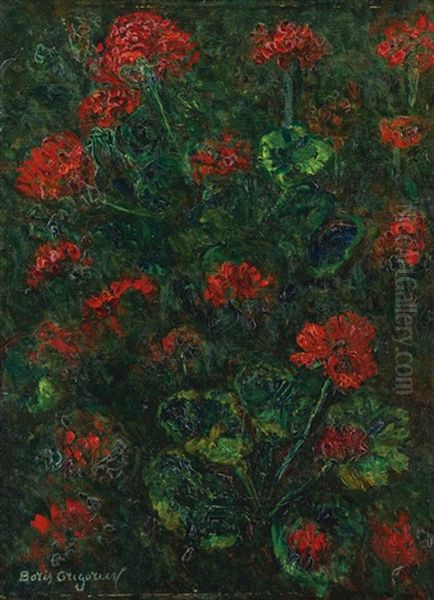 Geraniums - view 1