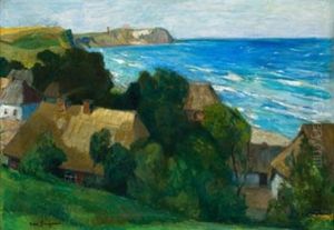 Paisaje Costero by Boris Dmitrievich Grigoriev