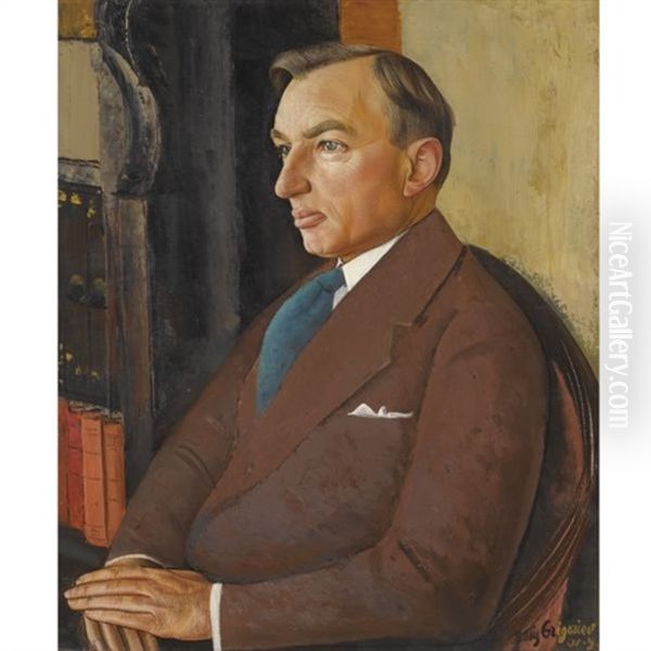 Portrait Of Isidor Polivnick - view 1