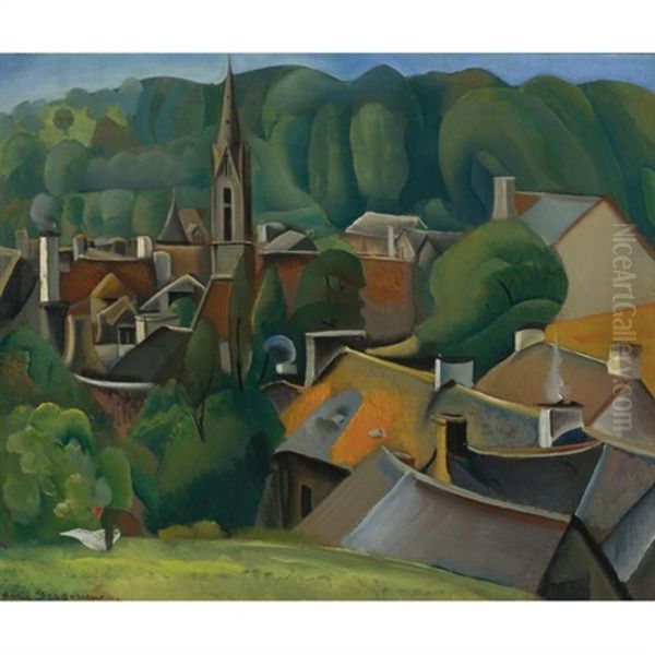 Pont-aven, Evening - view 1