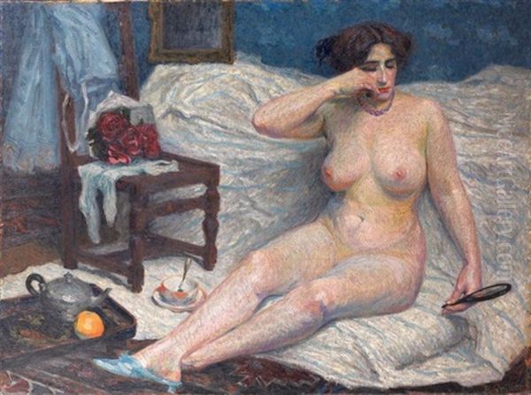 Femme Nue Alanguie - view 1