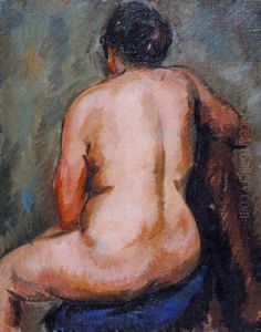 Le Modele Nu by Roger-Maurice Grillon