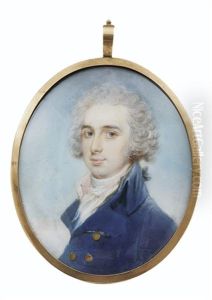 Portrait D'homme by William Grimaldi