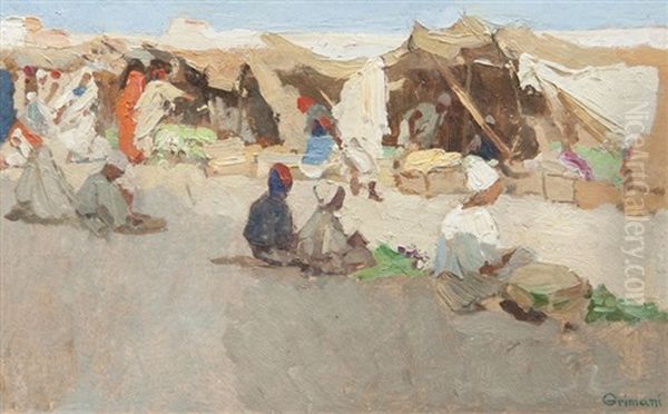 Scene De Marche Dans La Medina - view 1