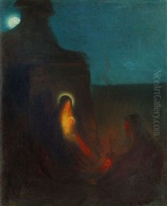 Fuga In Egipt by Nicolae Grimani