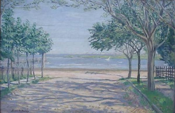 Landscape With Lake And Sailboats - view 1