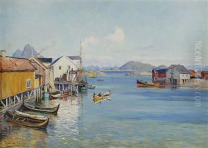 Henningsvaer by Johannes Martin Grimelund