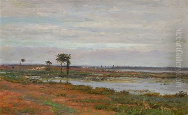 Landscape At A Lake - view 1