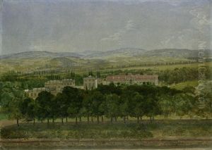 Blick Auf Die Orangerie Und Die Karlsaue In Kassel