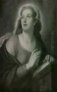 Maria Am Lesepult by Rudolph Grimm