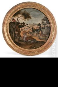 Le Mois De Juin Ou Le Bon Pasteur by Abel Grimmer