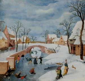 Winter Landscape by Abel Grimmer