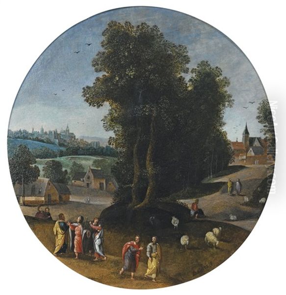 Christ On The Road To Emmaus - view 1