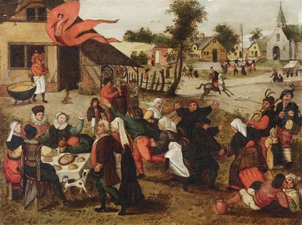 A Village Kermesse - view 1