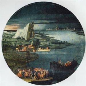 Christ Preaching On The Sea Of Galilee by Abel Grimmer
