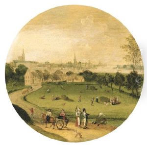 Summer: An Extensive Landscape With A View Of Antwerp Beyond