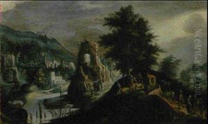 La Cueillette Des Cerises by Abel Grimmer