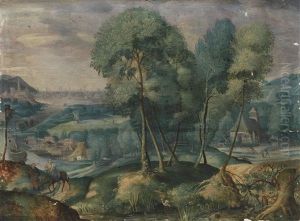 Landschaft Mit Der Heiligen Familie Auf Der Flucht Nach Agypten Landschaft Mit Der Heiligen Familie Auf Der Flucht Nach Agypten