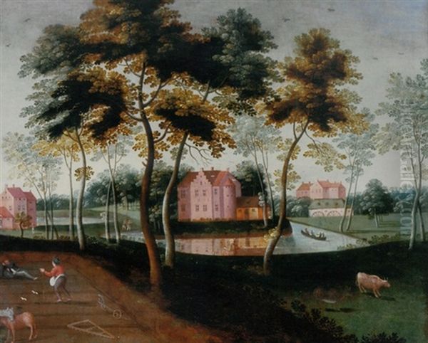 A River Landscape With The Parable Of The Wheat And The Tares - view 1