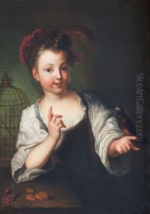 Madchen Mit Vogelkaftig Madchen Mit Vogelkaftig