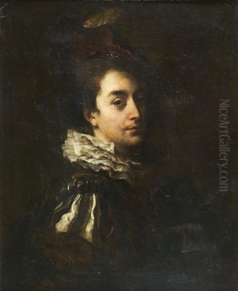 Portrait D'homme Vetu A L'espagnole - view 1
