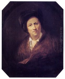 Portrait De Fontenelle (?) by Alexis Grimou