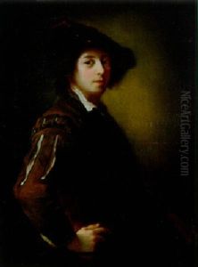 Portrait De Jeune Homme En Costume Dit A L'espagnole