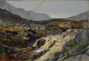 The Seal Of The Covenant, A Lake District Torrent by John Atkinson Grimshaw
