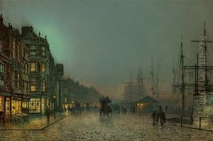 Liverpool Lights by John Atkinson Grimshaw